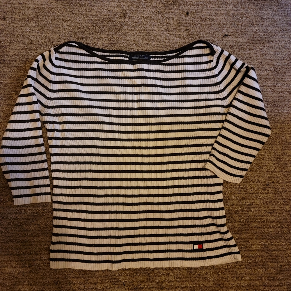 Tommy Hilfiger 3/4 Sleeve top size S/P
